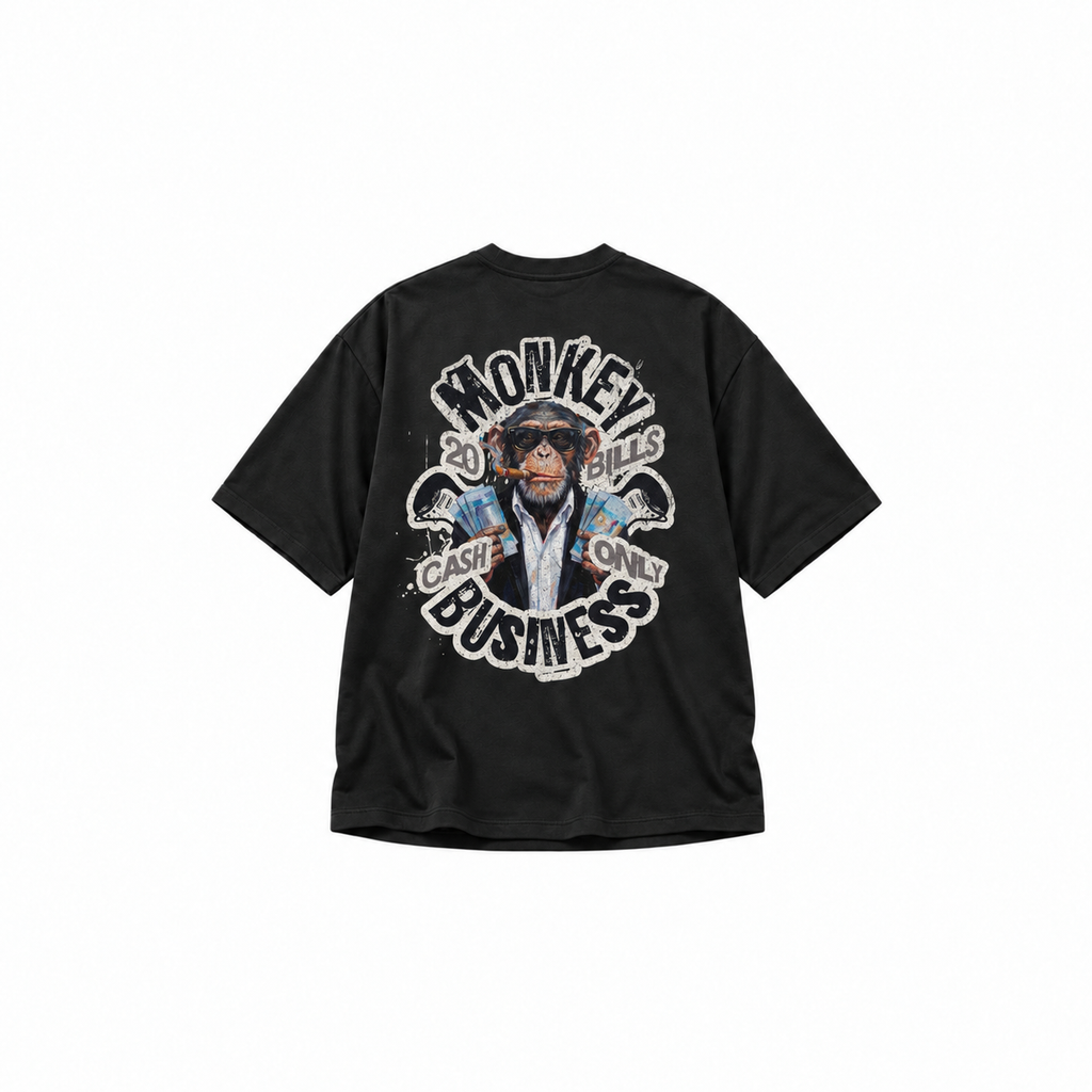 Monkey Business Oversized Tee