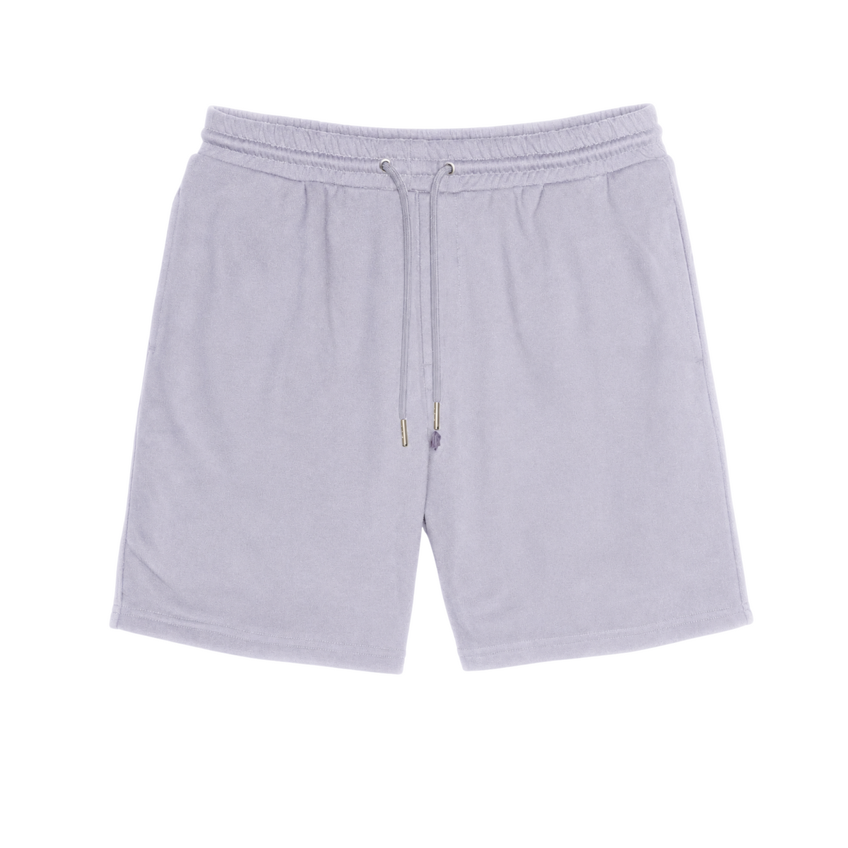 Basic Kids Cotton Shorts in Silver