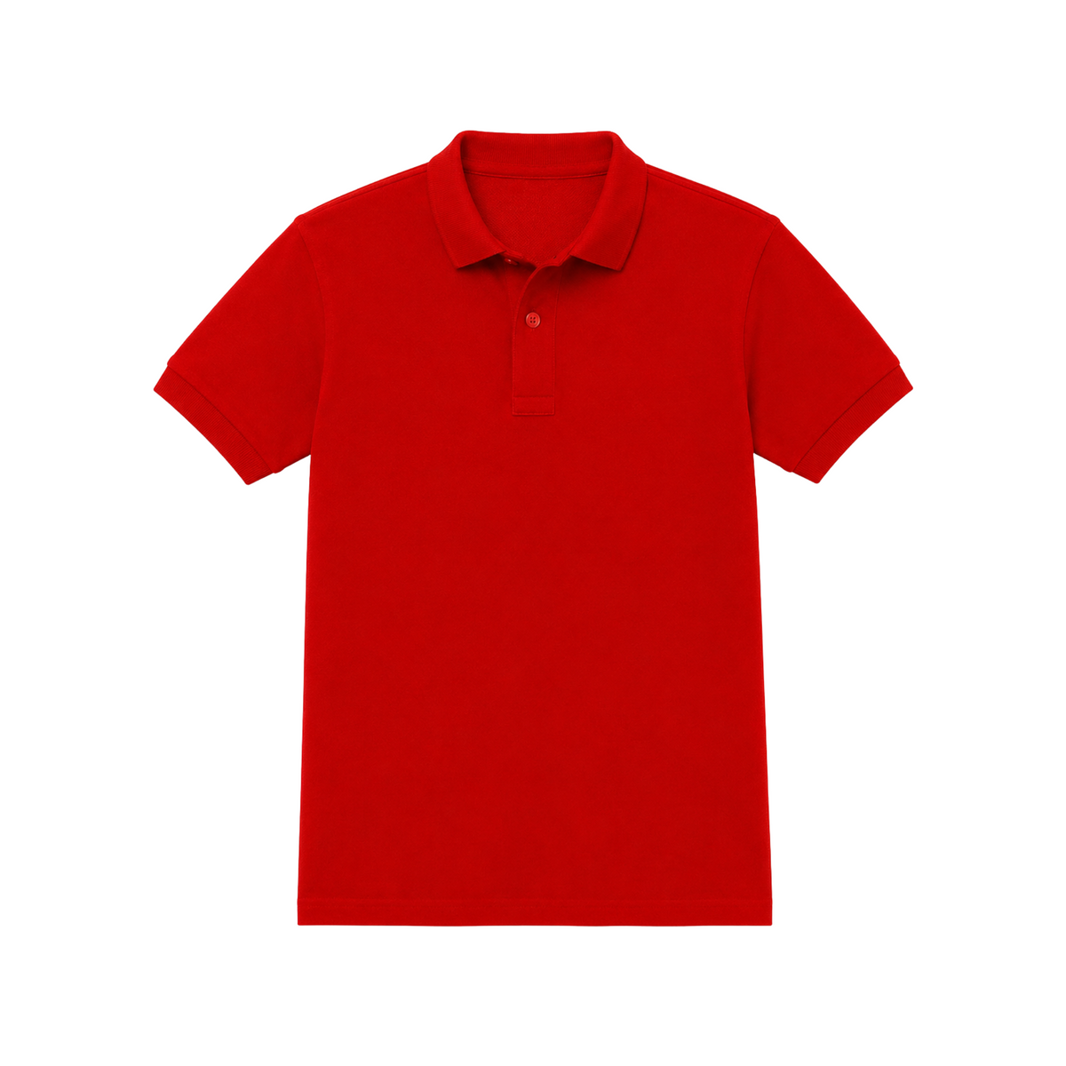 Basic Kids Polo in Red