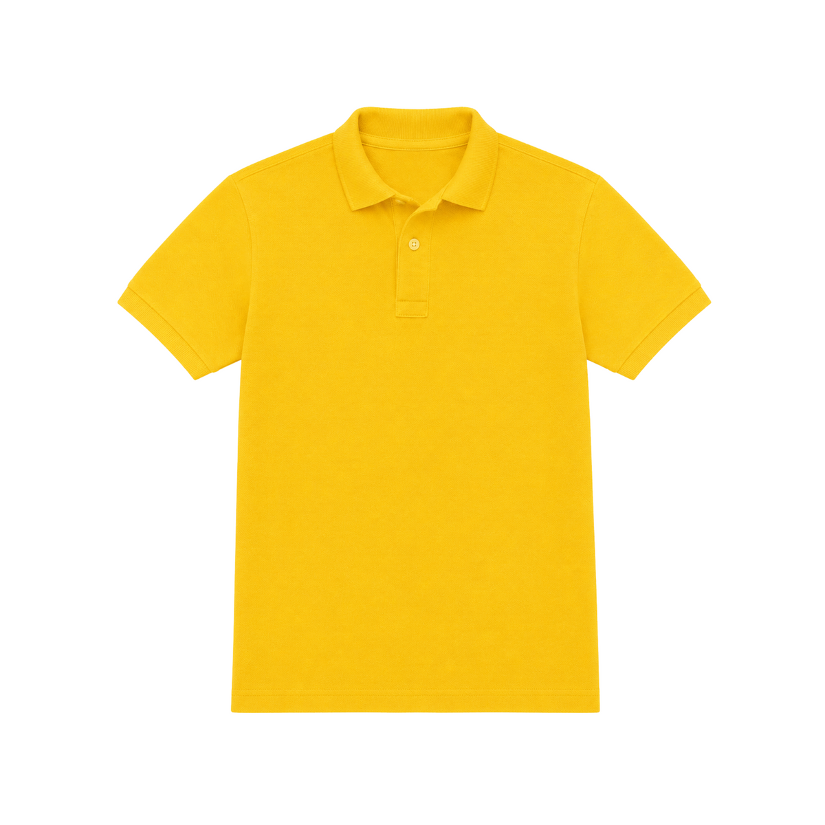 Basic Kids Polo in Yellow