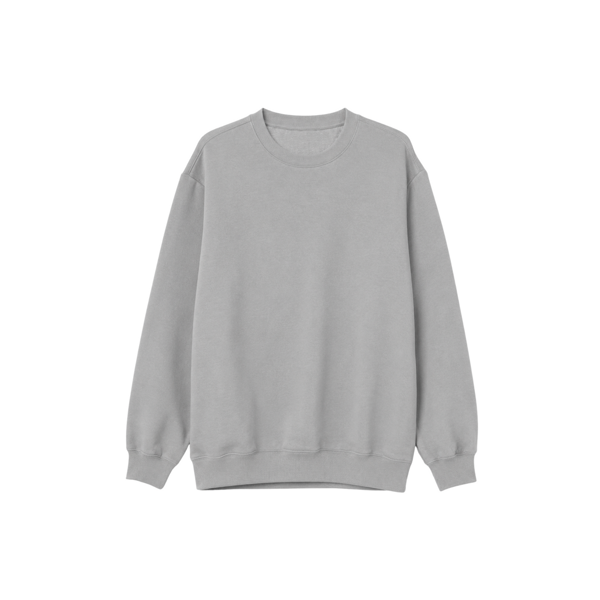 Basic Kids Sweater in Silver