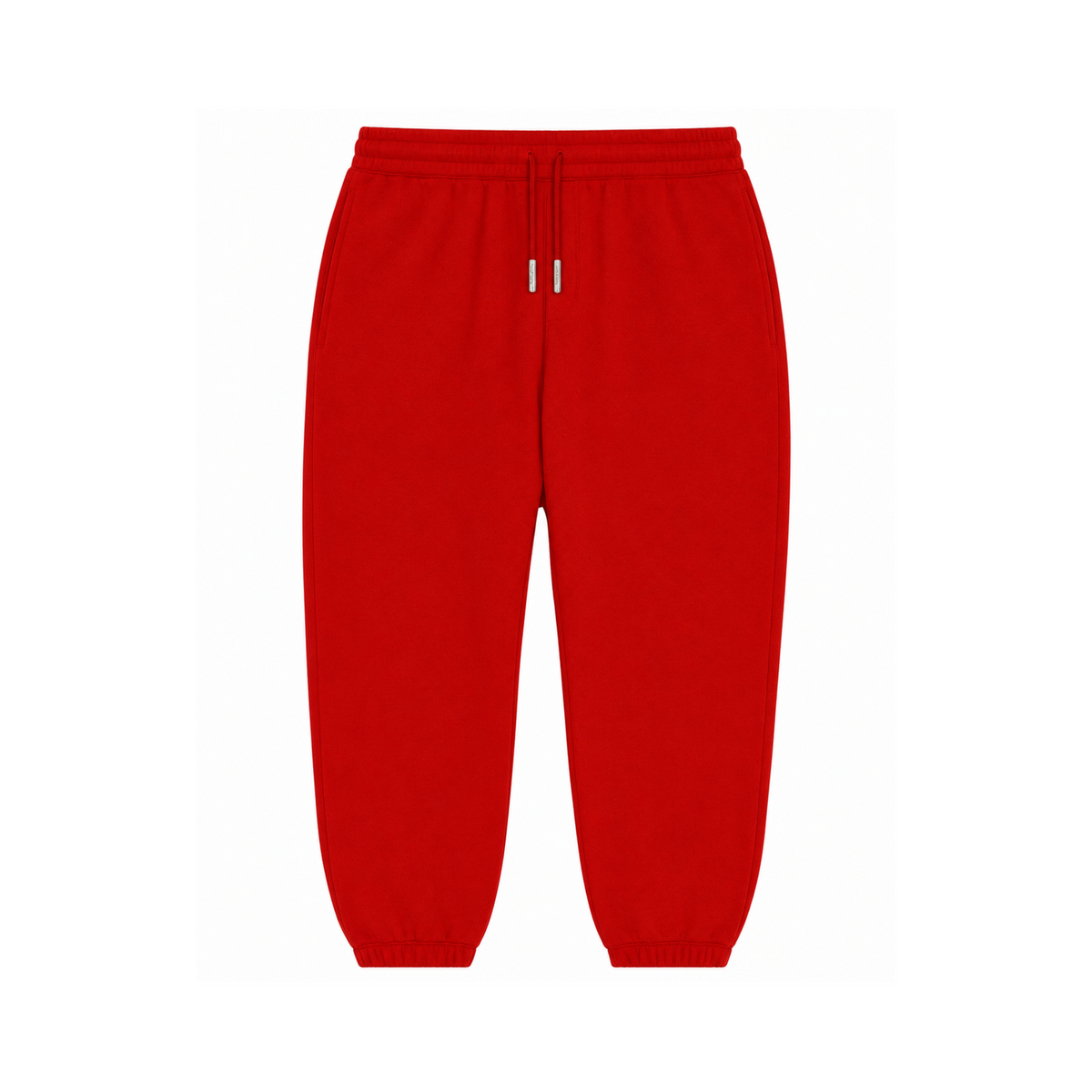Basic Kids Sweatpants in Red