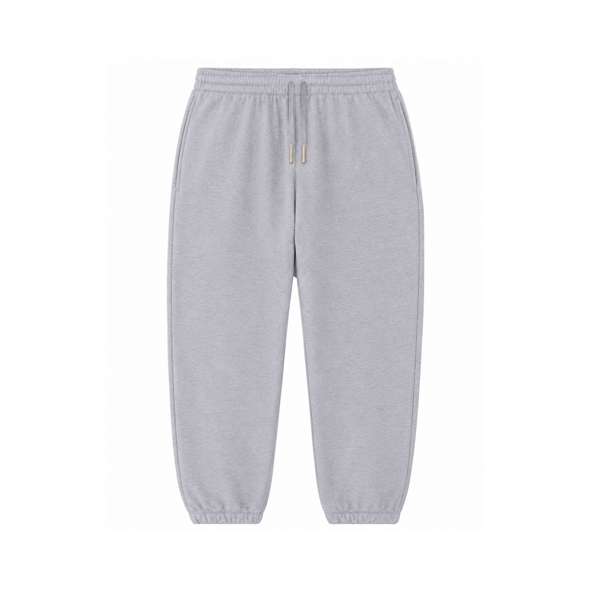 Basic Kids Sweatpants in Silver