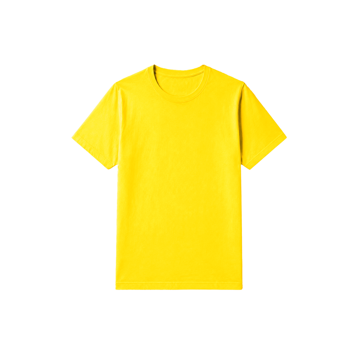 Basic Kids Tee in yellow