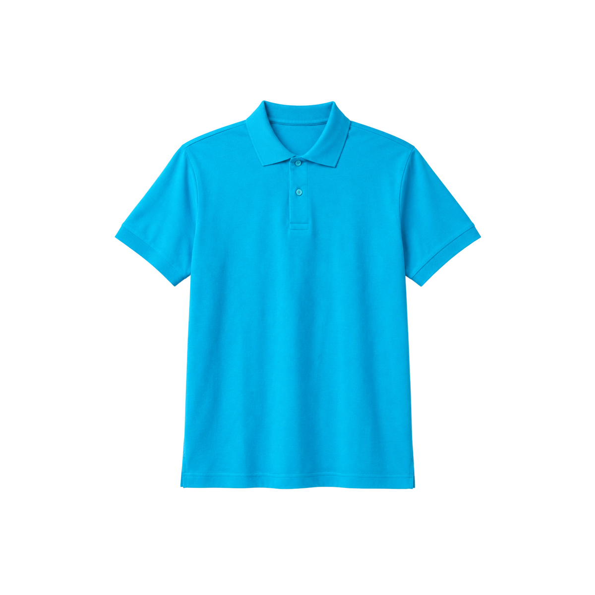 Basic Polo in Baby Blue