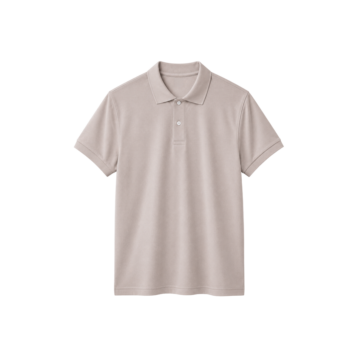 Basic Polo in Beige