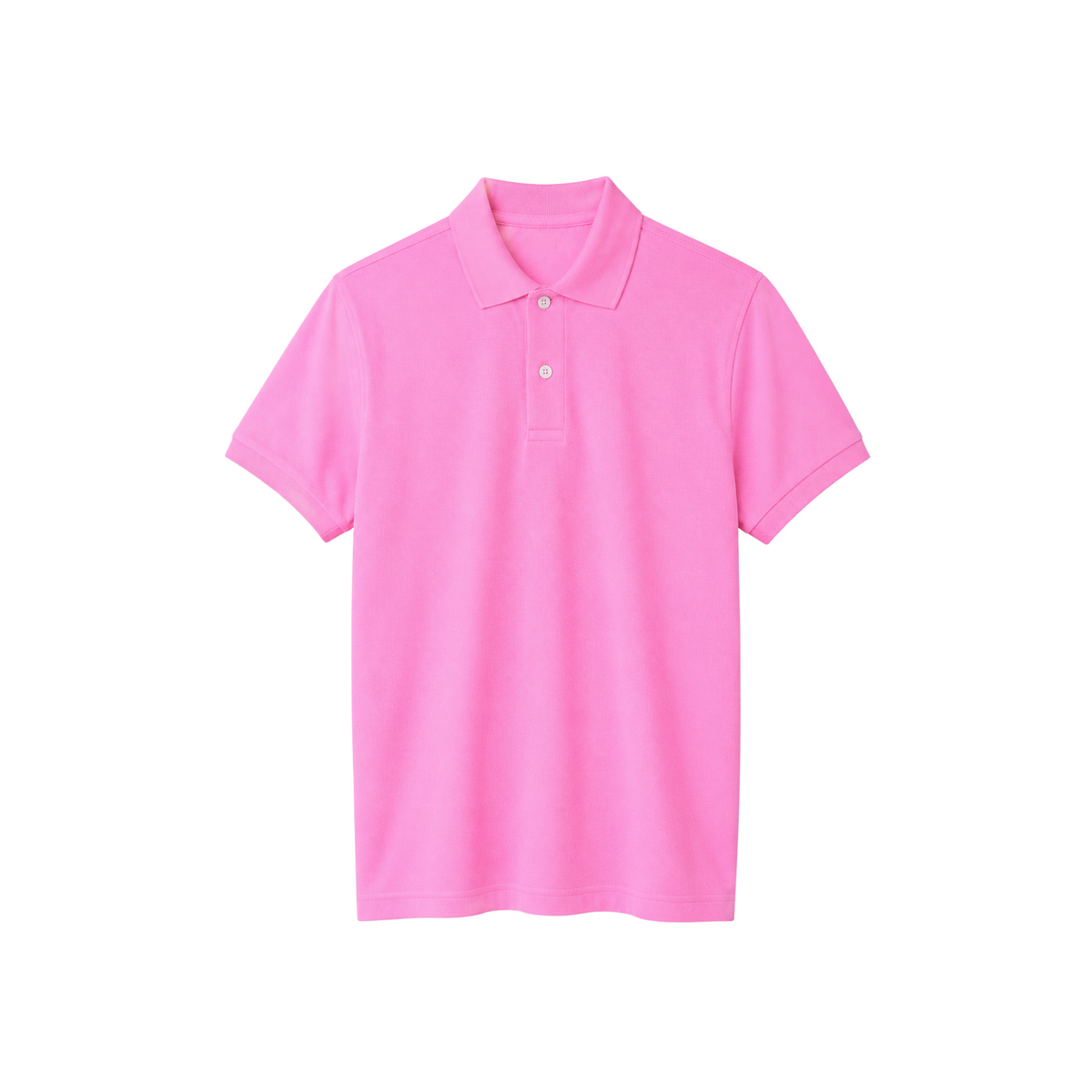 Basic Polo in Pink