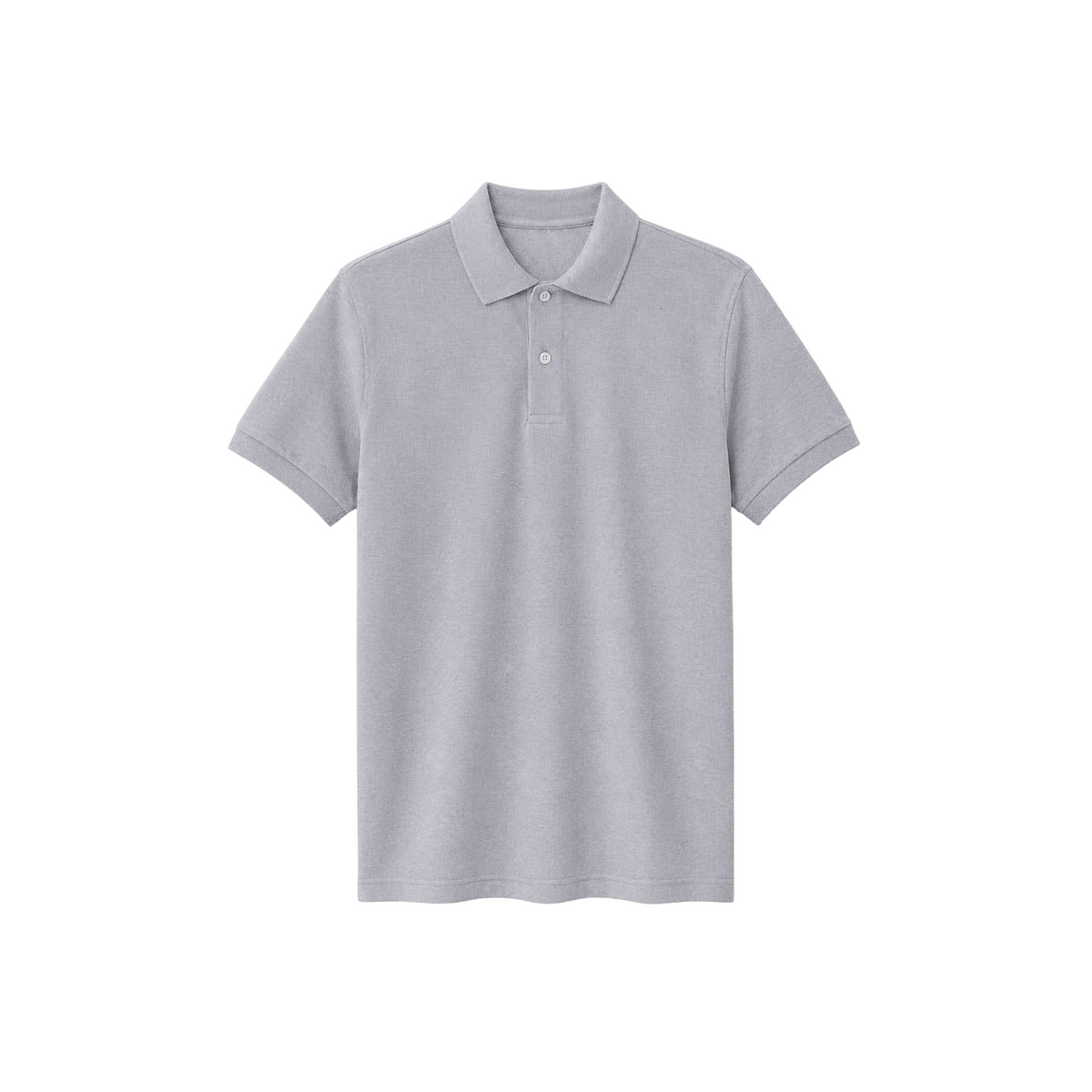 Basic Polo in Silver