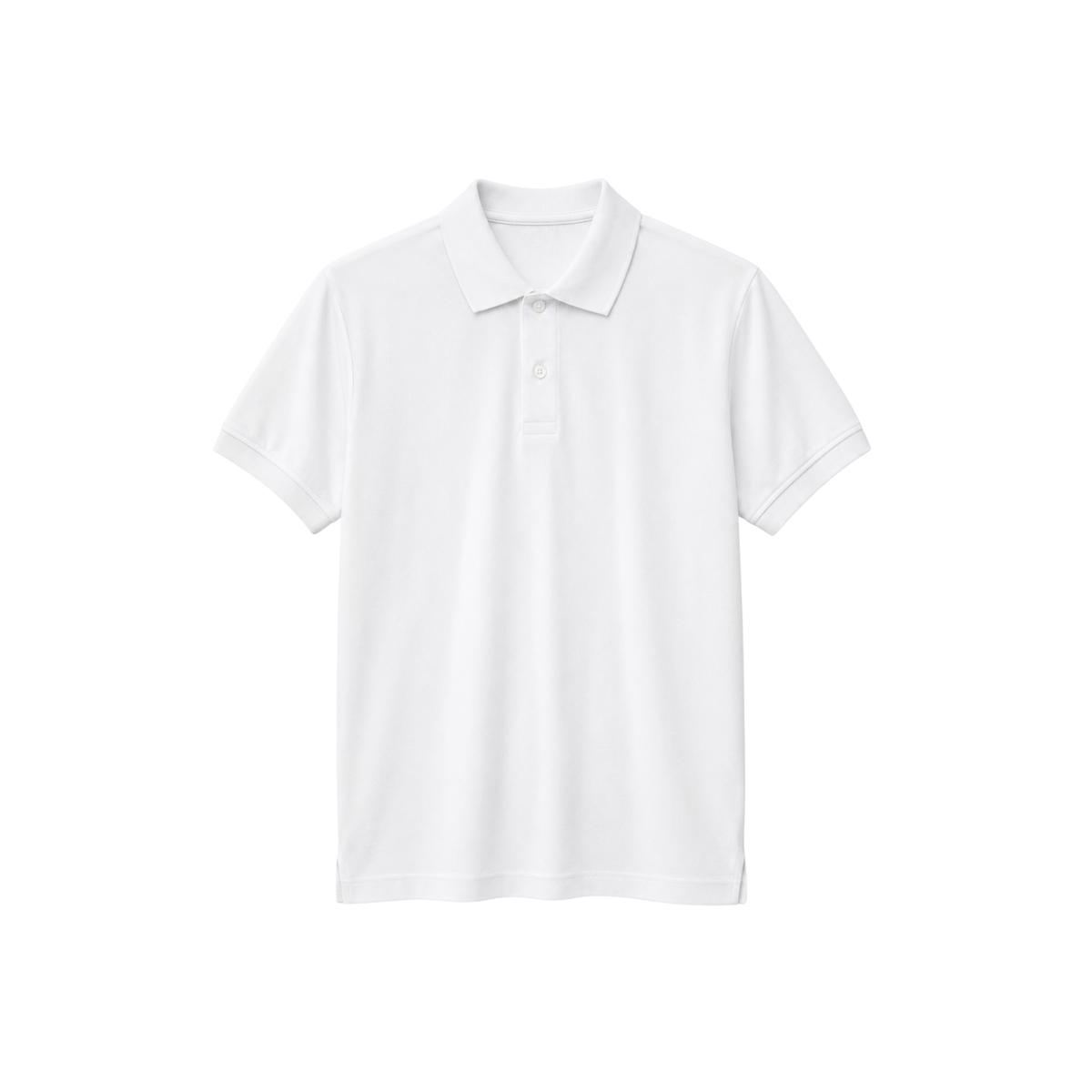 Basic Polo in White