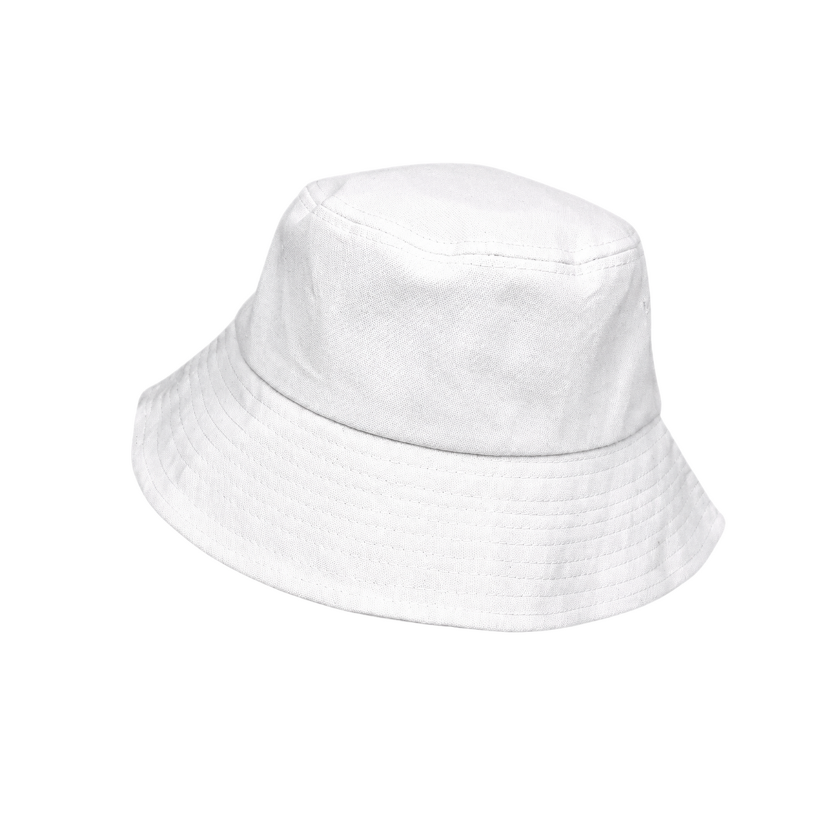 Bucket Hat in white