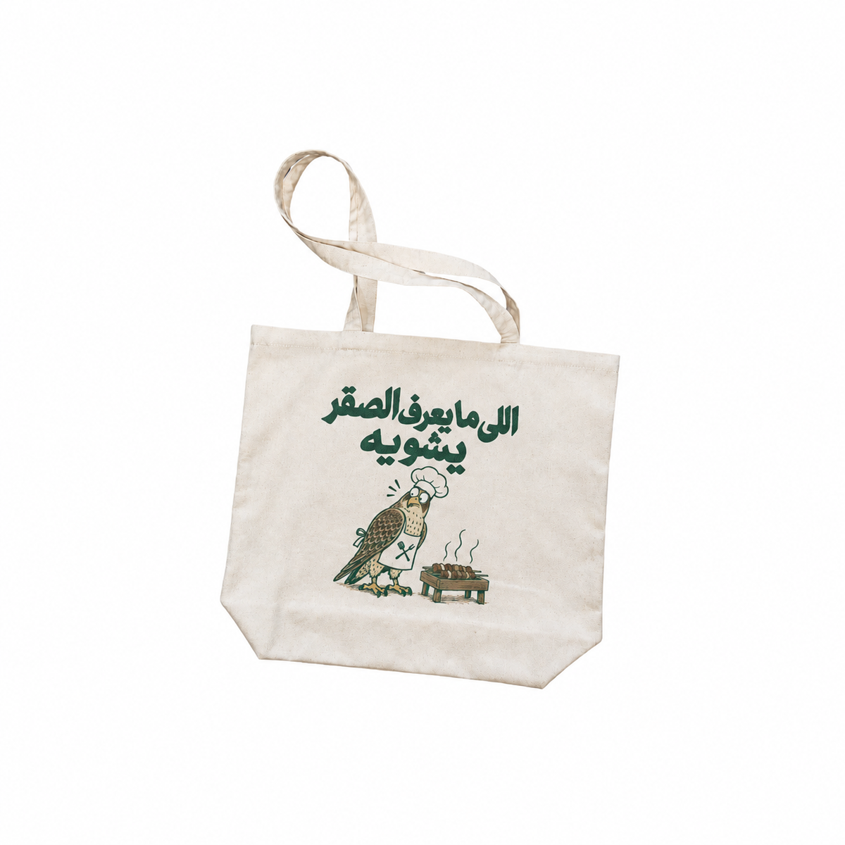 Falcon Grillin Tote Bag