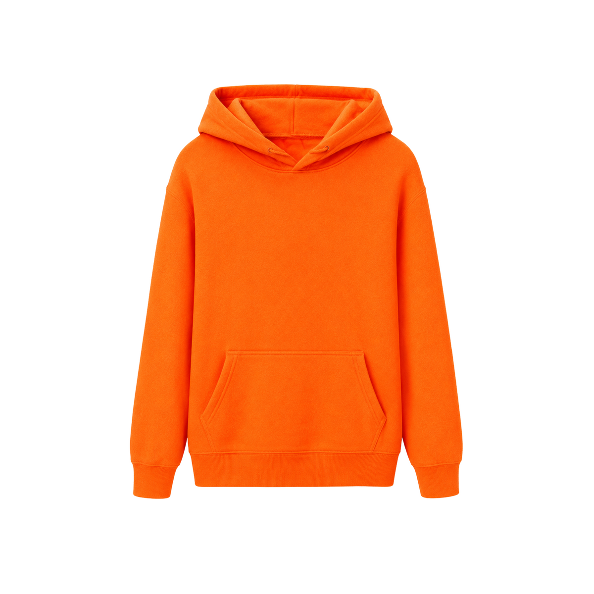 Basic Hoodie in orange