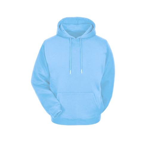 Basic Kids Hoodie in baby blue