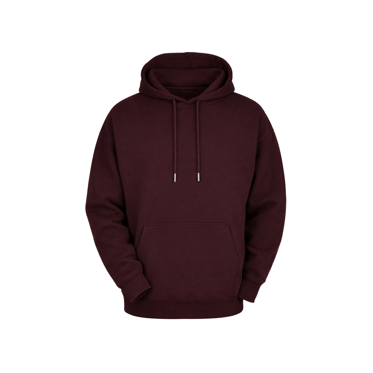 Basic Kids Hoodie in burgundy