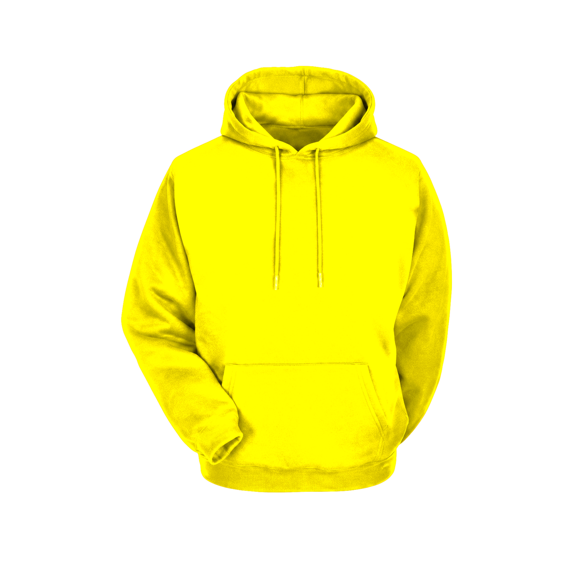 Basic Kids Hoodie in yellow