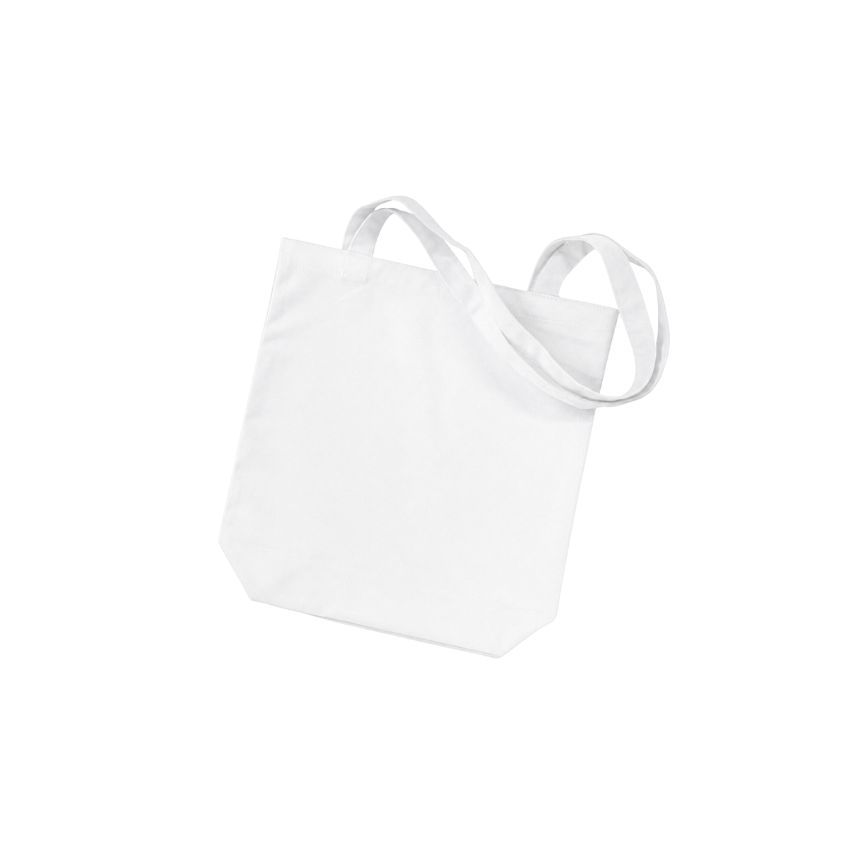 Square Tote Bag - White