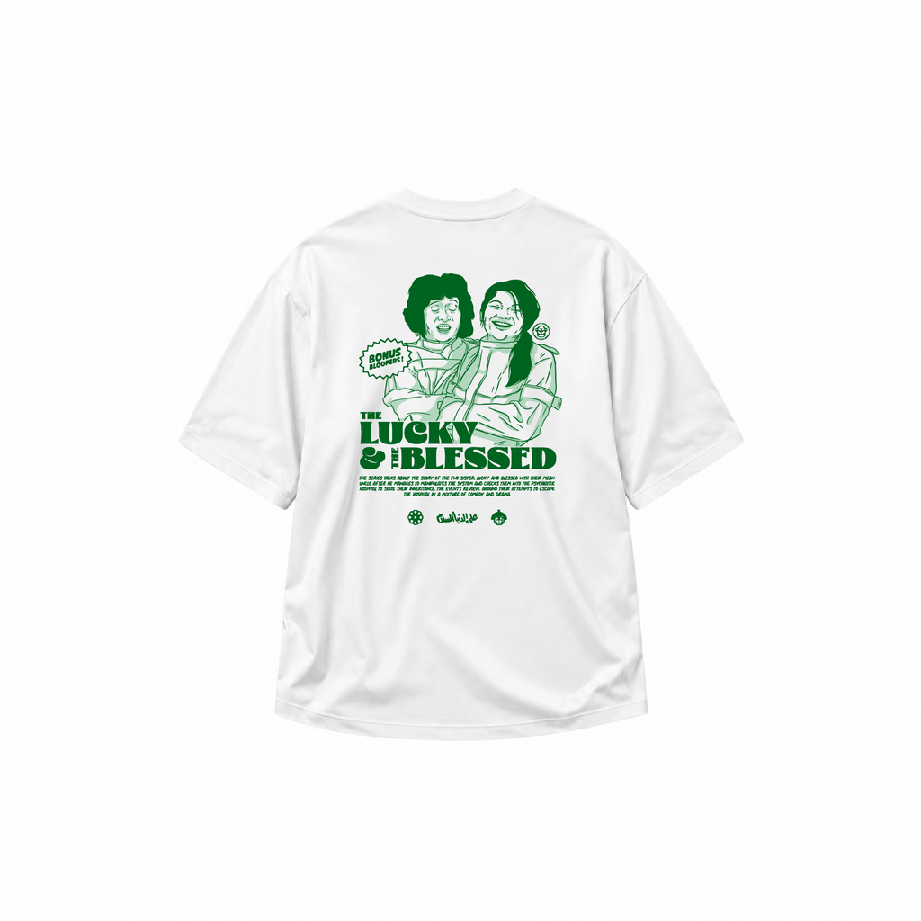 Lucky & Blessed Oversized Tee