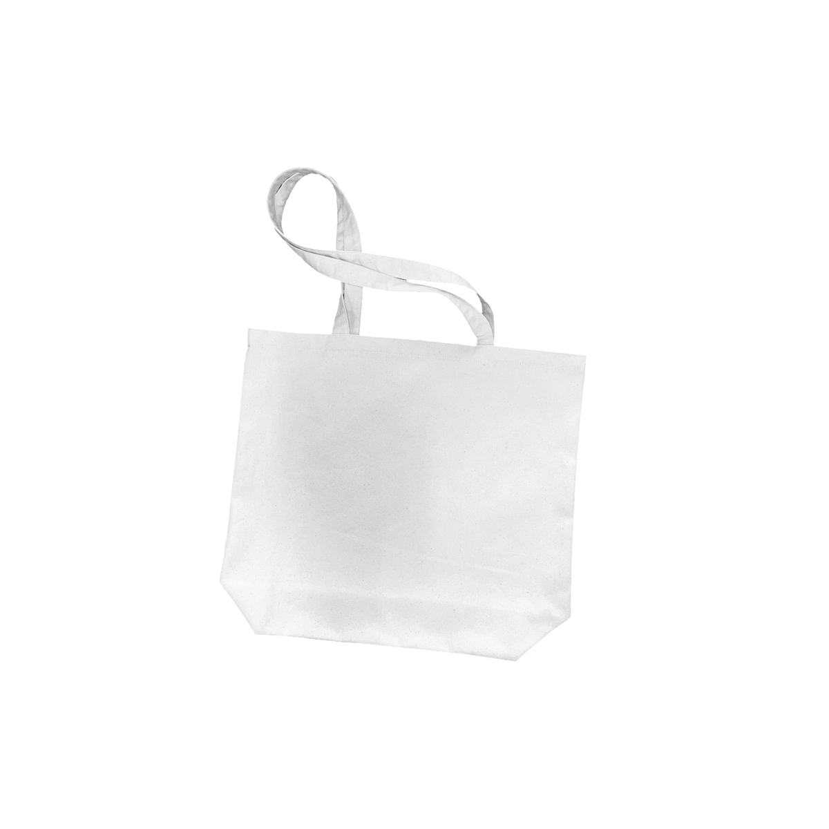 TeePlus Wide Tote Bag - White